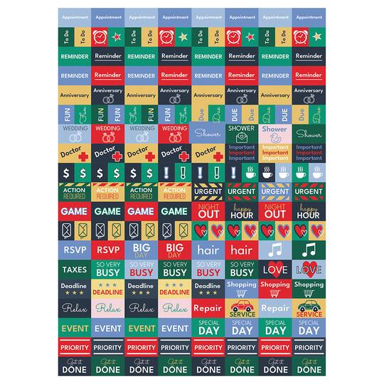 2027 On the Green Stripe Large Weekly Monthly Planner
